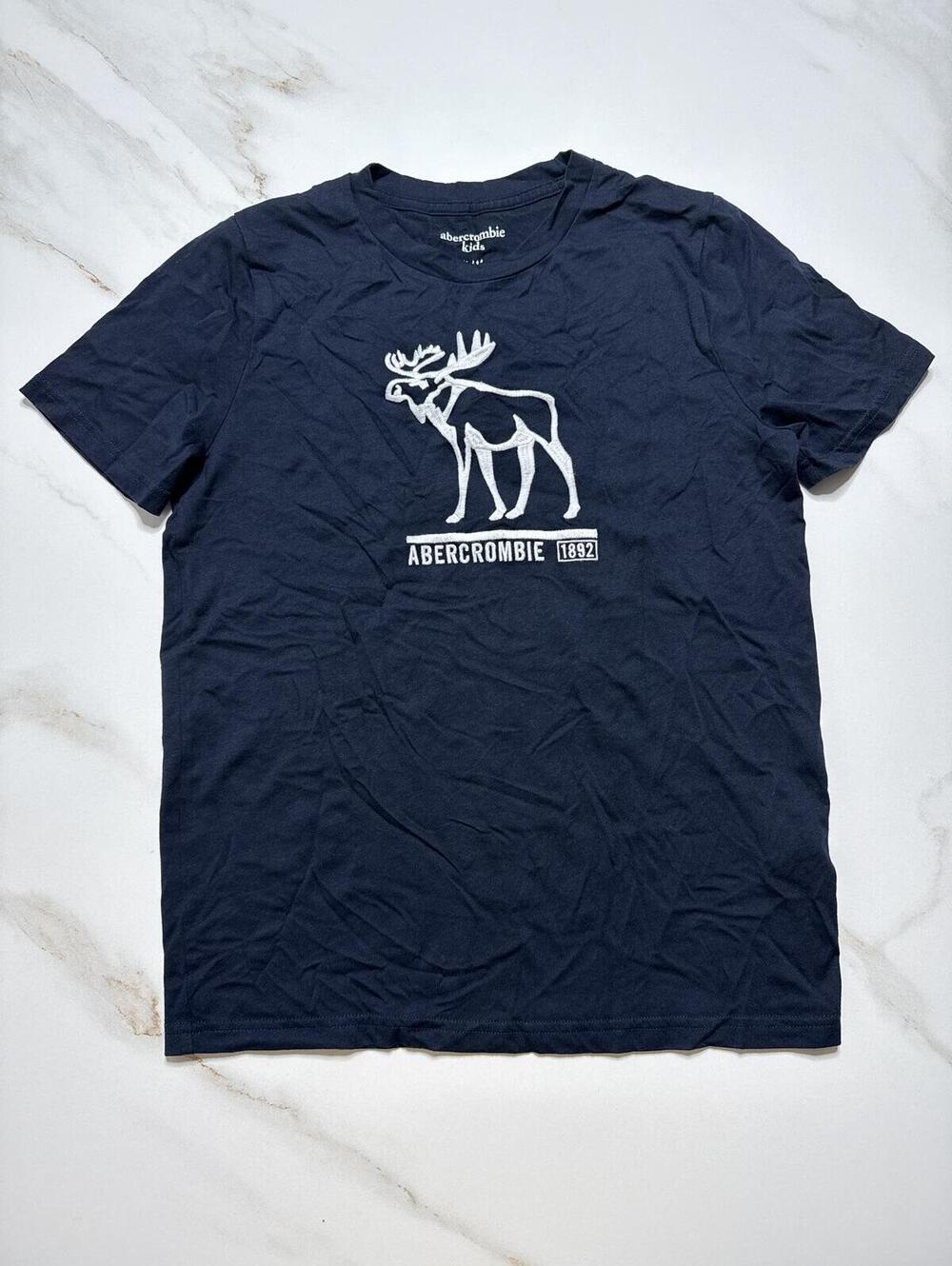 Abercrombie Kids Navy Blue T Shirt - Boys 13/14